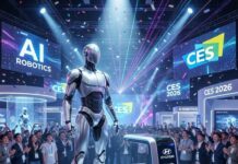 “차보다 로봇에 진심?” CES 2026을 뒤흔든 현대차·삼성·LG의 로봇 삼국지 CES 2026 현장에서 현대차의 전동식 휴머노이드 아틀라스와 최고혁신상을 수상한 모베드 플랫폼이 관람객의 시선을 사로잡고 있는 실물 전시 모습